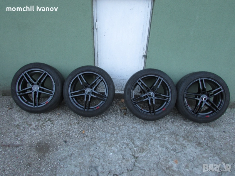 17" оригинални джанти за Мерцедес "AEZ" с гуми "GOODYEAR" 225/45, снимка 1