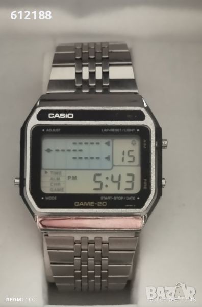 Casio 165  - GM -20 -Japan ., снимка 1