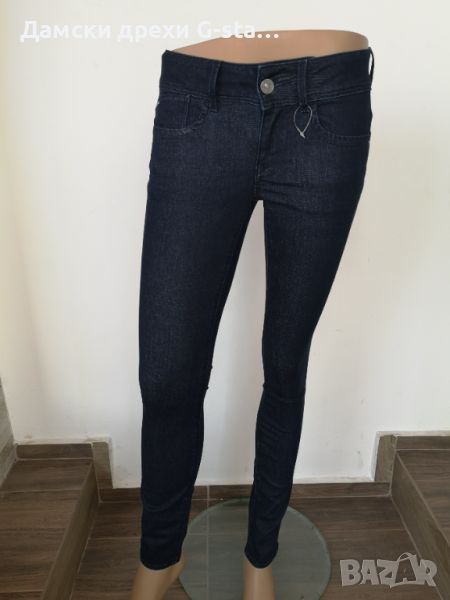 Дамски дънки G-Star RAW®5620 CUSTOM MID SKINNY WMN DK AGED W27/L32; 203 , снимка 1