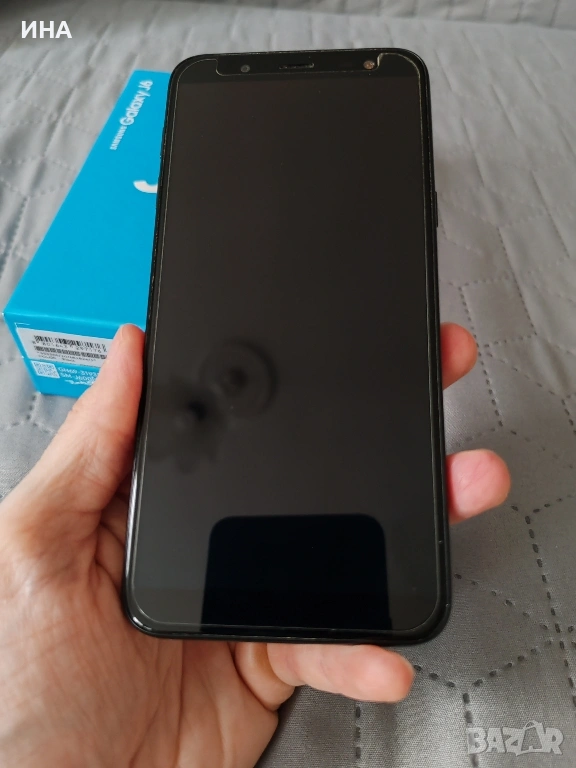 Samsung Galaxy j6 черен, снимка 1