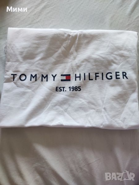 Бяла тениска Томи Хилфигъер Tommy  Hilfiger, снимка 1
