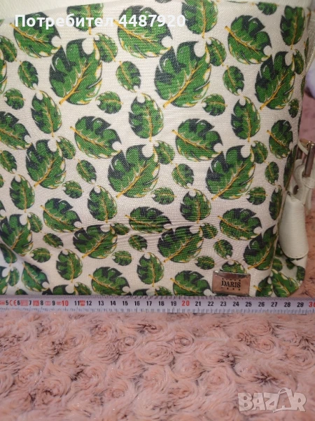 Раница с флорални мотиви Daris , снимка 1