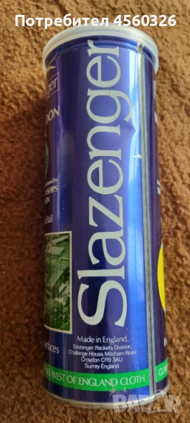 Топки за тенис за колекция Slazenger Champions Wimbledon, снимка 1