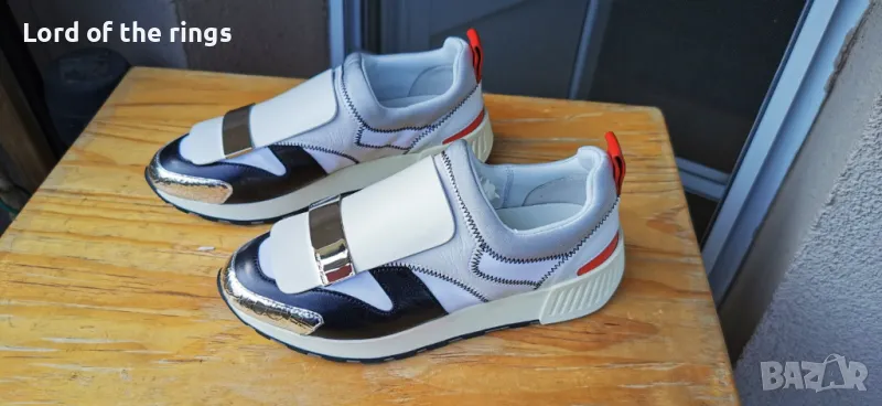 Оригинални маркови дамски сникърси SERGIO ROSSI - 34/35 номер, снимка 1