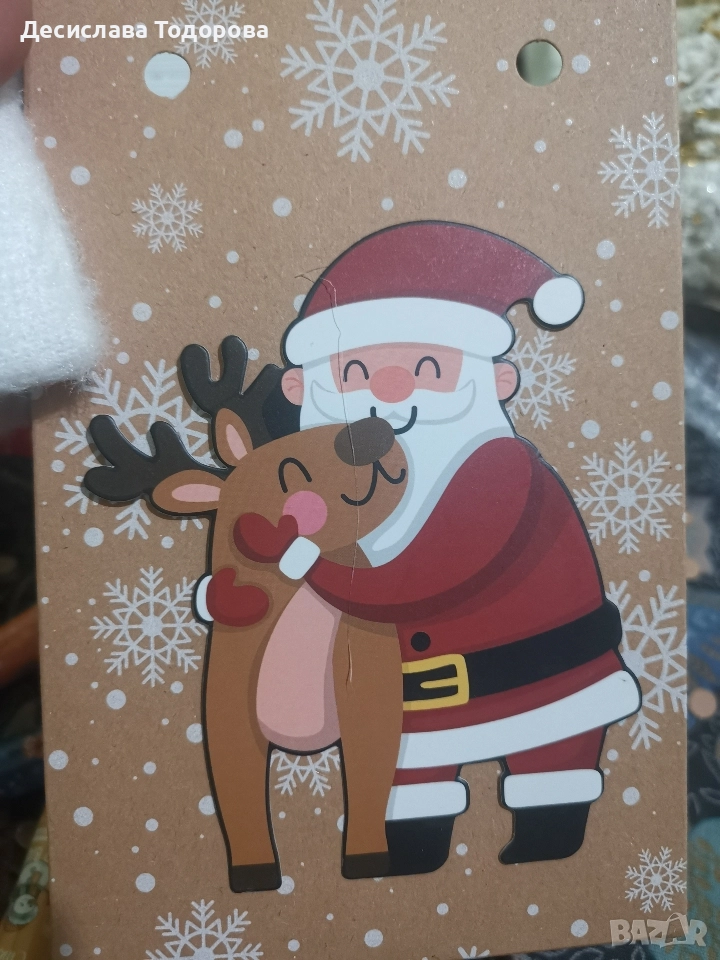 Коледна подаръчна торбичка , снимка 1