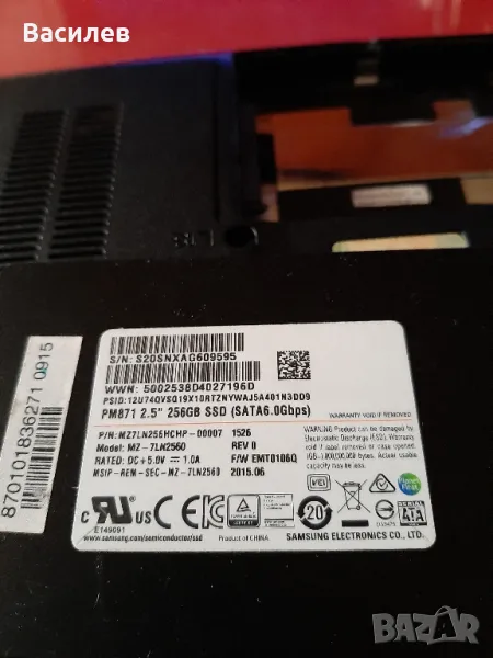 Ssd Samsung 256гб, снимка 1