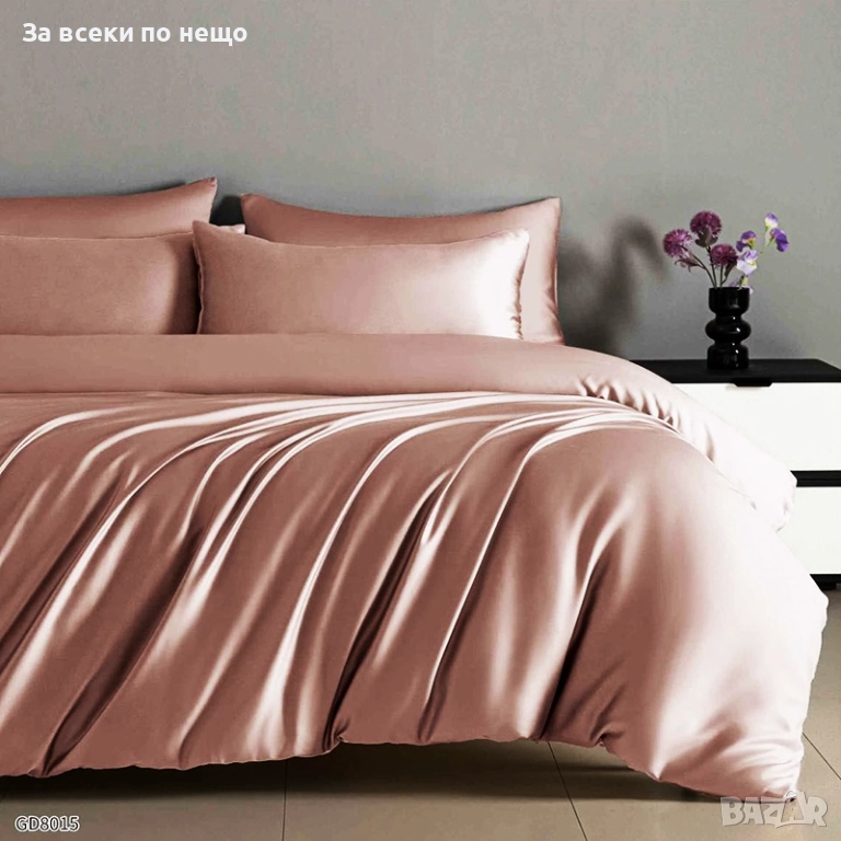 Луксозен комплект от висококачествен памучен сатен - Налични Различни Цветове Код P1387, снимка 1