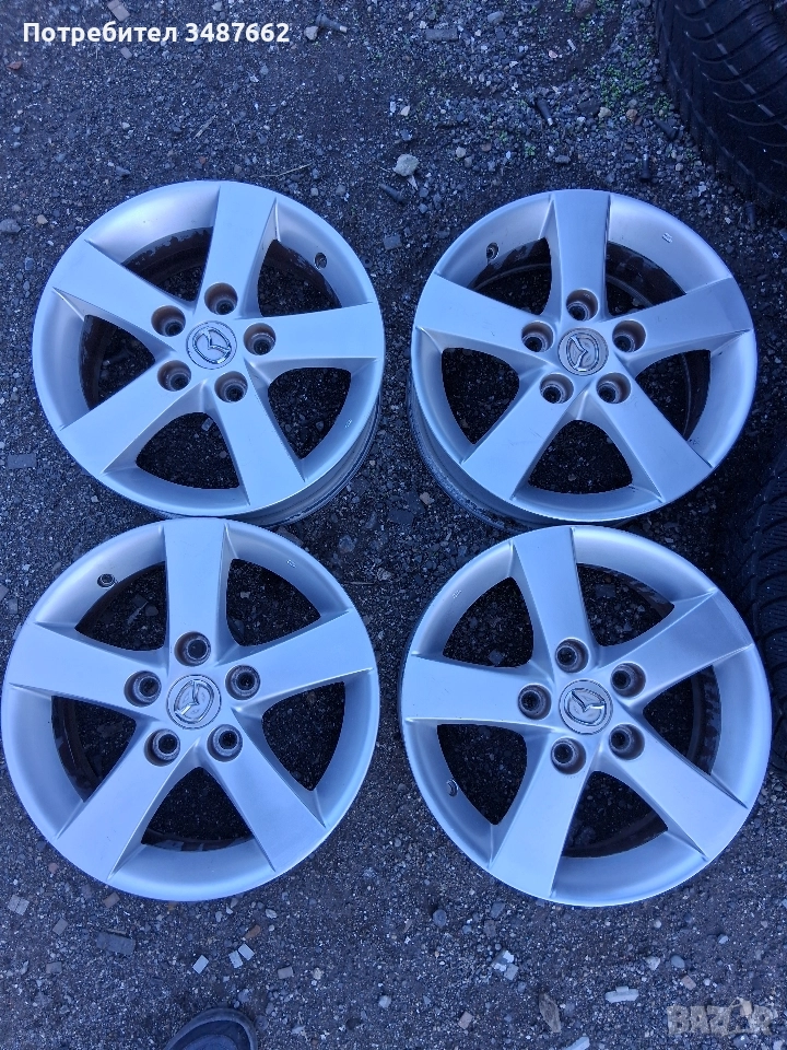 15цола за МАЗДА 6J ×15. 5× 114.3мм , снимка 1