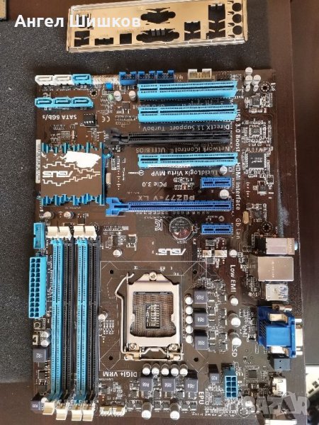 Дънна платка Z77 Asus  P8Z77-V LX Socket 1155, снимка 1