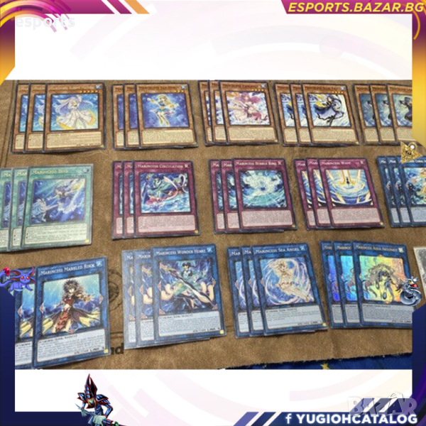 Yu-Gi-Oh! Marincess Deck - Ready to Play дек за игра YuGiOh Yu-Gi-Oh!, снимка 1