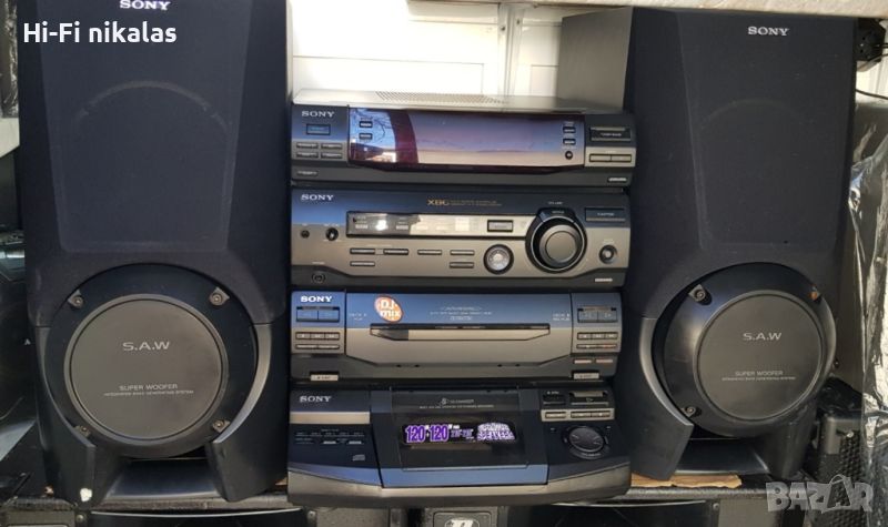 аудио система стерео уредба SONY HCD-XB6, снимка 1