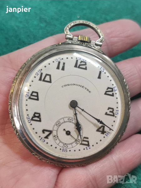 Джобен часовник Chronometre, снимка 1