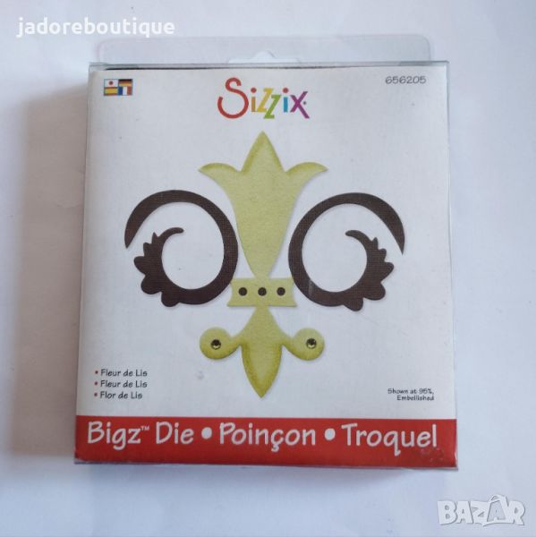 Sizzix Bigz Щанци за изрязване Fleur de Lis, снимка 1