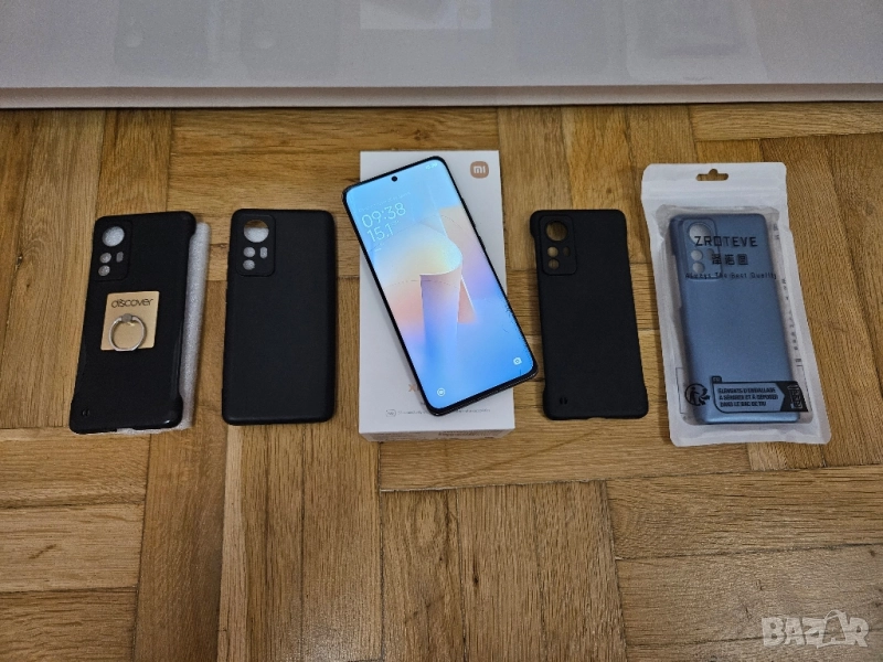 Смарт телефон Xiaomi 12 Gray 256gb памет 8gb RAM 5G С две , снимка 1