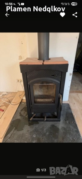 Продавам печка на дърва ., снимка 1