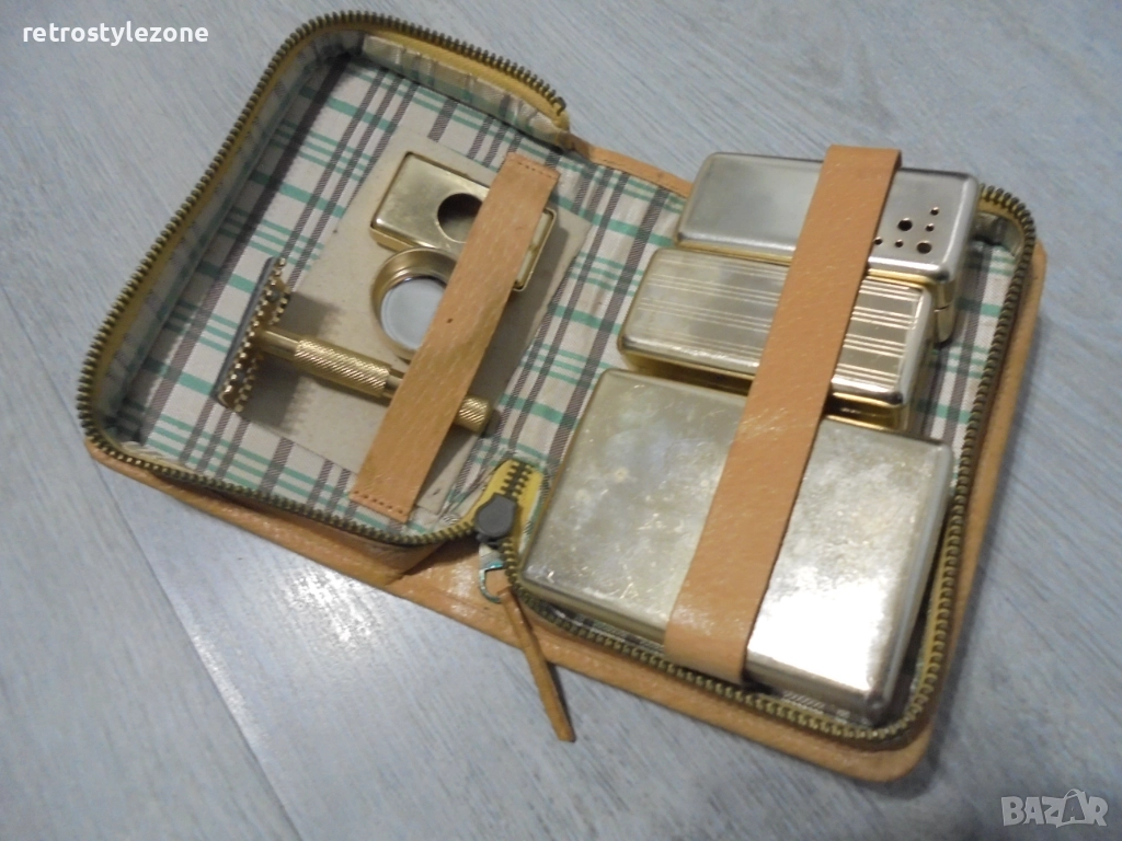 № 8378 Стар винтидж комплект за бръснене , снимка 1