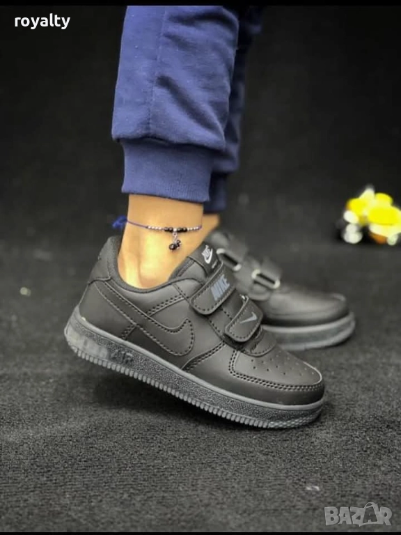 Nike Детски Черни Маратонки 26-35 Номер , снимка 1