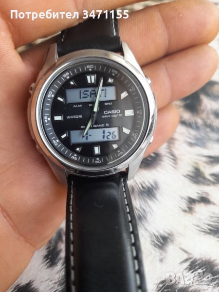 Casio WVA M240D.Автоматично сверяем чрез радиосигнал, снимка 1