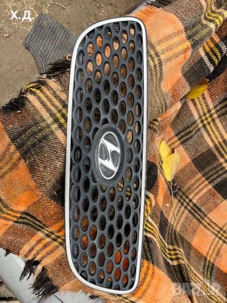 Решетка преден капак Хюндай Теракан 2005г , снимка 1