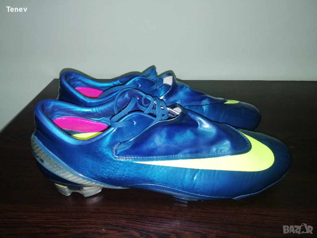 Nike Mercurial Vapor IV 2008 CR7 Ronaldo оригинални бутонки калеври Кристиано Роналдо размер 46, снимка 1