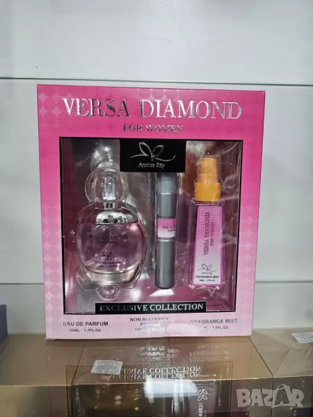 Подаръчен сет Versa Diamond For Women Exclusive Collection Eau De Parfum 50ml / Идеалният подаръчен , снимка 1