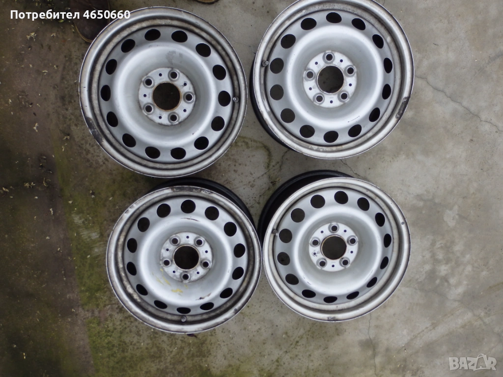 16 цолови железни джанти за Мини, снимка 1