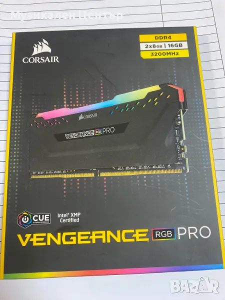 RAM Памет Vengeance RGB PRO 2x8gb DDR 4 3200 MHz , снимка 1