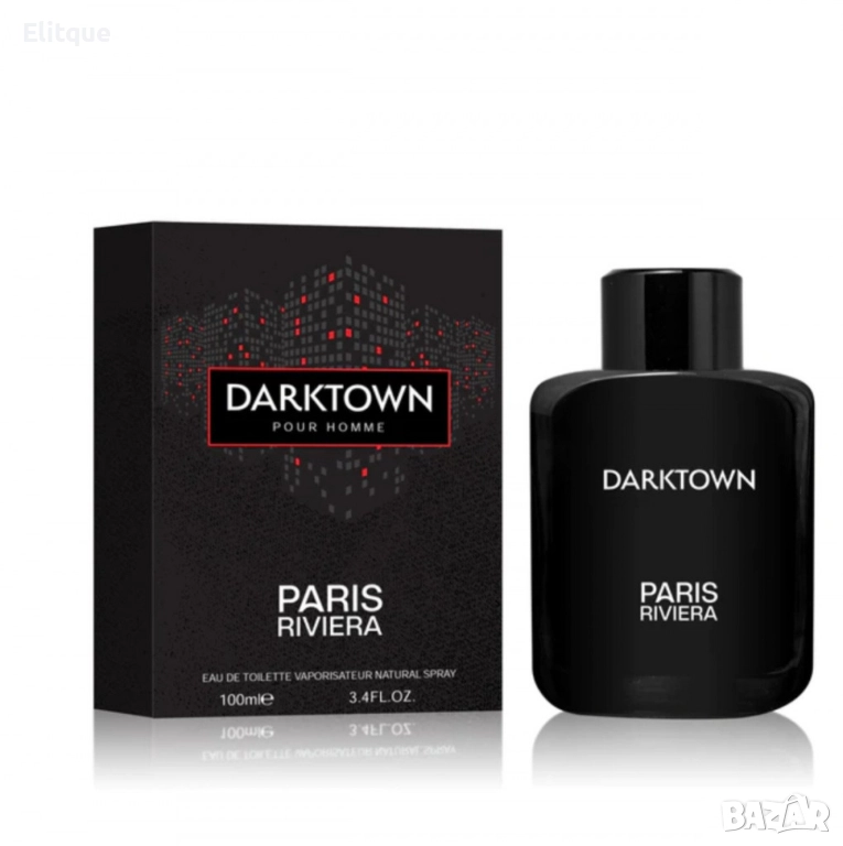 Paris Riviera Dark Town 100ml EDT Men Drakkar Noir , снимка 1
