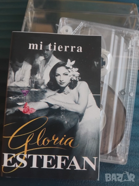 Gloria Estefan – Mi Tierra - аудио касета музика, снимка 1