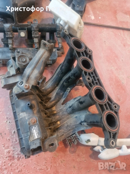 входящ колектор+дросел Peugeot/Citroën 1.1/1.4i, снимка 1