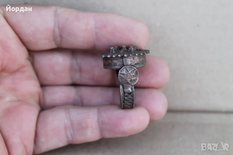 Възрожденски сребърен пръстен!, снимка 1
