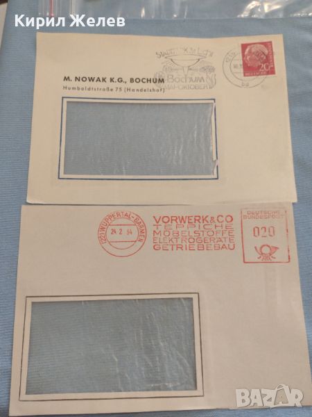 Два стари пощенски пликове с марки и печати Германия за КОЛЕКЦИЯ ДЕКОРАЦИЯ 45782, снимка 1