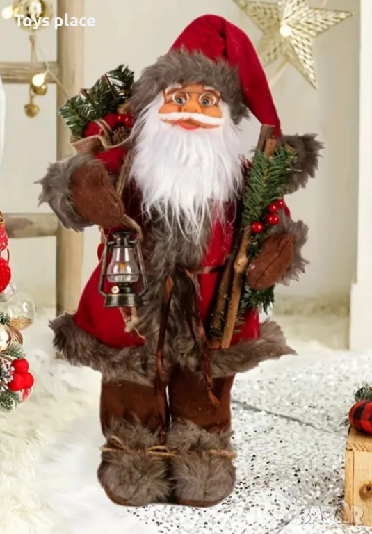Голям, много красив дядо Коледа НОВ, снимка 1