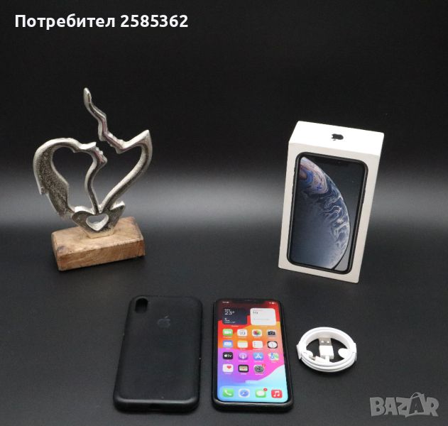 iPhone XR Black 64 Gb 100% Батерия, снимка 1