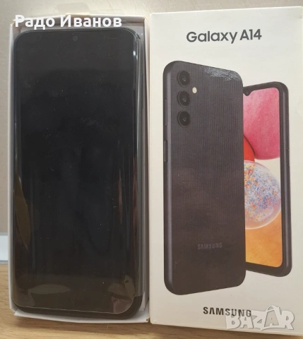 Чисто НОВ Samsung A14 - Мобилен телефон с 4GB RAM 128 GB, снимка 2 - Samsung - 54127411