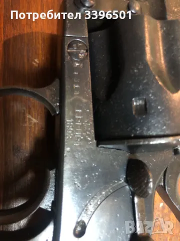 Револвер Reichsrevolver модел 1883 г., снимка 3 - Колекции - 48505674