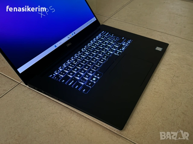 15.6' 4K Touch Core i9-9880H DELL XPS 7590 32GB DDR4/1TB NVMe/Nvidia GTX 1650 4GB/Win 11/Подсветка, снимка 5 - Лаптопи за работа - 54078824