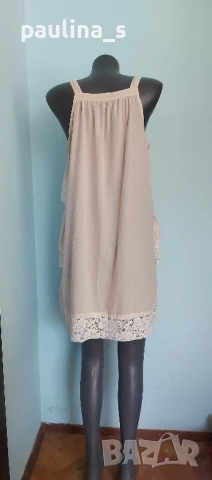 Три различни броя / Бледо розови маркови рокли с дантела / Розова рокля , снимка 15 - Рокли - 50555790