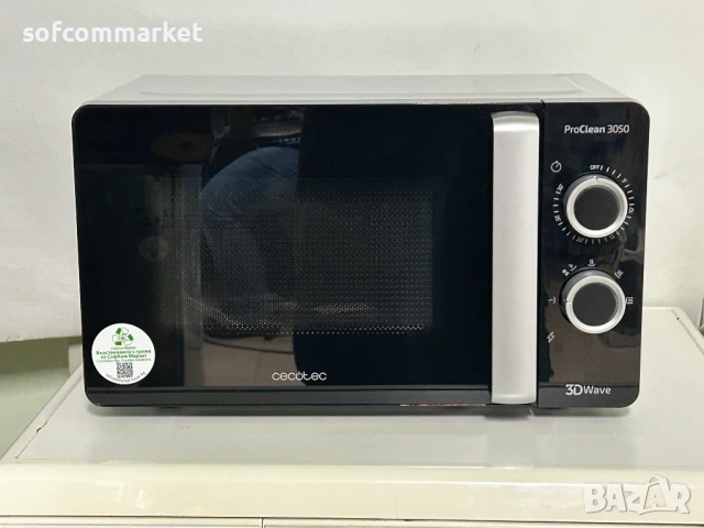 Микровълнова фурна Cecotec ProClean 3050, 20L, 700W – Като нова!