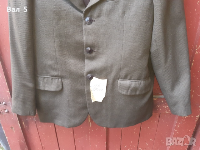 Сако , лесничейска униформа - ЛЕСНИЧЕЙ , ГОРСКИ , НРБ, снимка 4 - Антикварни и старинни предмети - 52011007