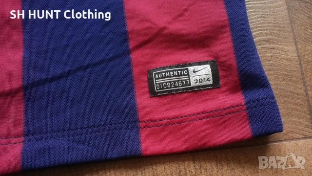 NIKE FC BARCELONA MESSI Kids Football T-Shirt Размер 10-12 г/ 137-147см детска футболна тениска 8-66, снимка 14 - Детски тениски и потници - 53126646