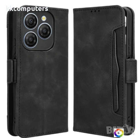 Blackview Shark 9 5G2 Magnetic Wallet2 Кожен Калъф и Протектор, снимка 5 - Калъфи, кейсове - 53242288