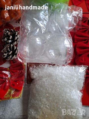 Голям сет коледни орнаменти за декорация , снимка 7 - Други - 54236062