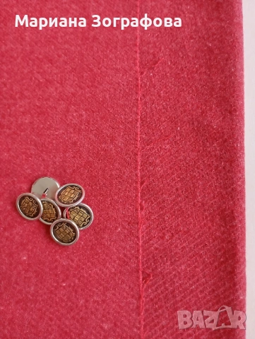 Памучно дамско бельо ЕР-ТЕКСТ, №48 българско, Памучни платове, Вълнен за наметка, красиви копчета, снимка 5 - Бельо - 51429510