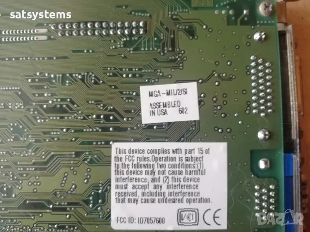 Видео карта Matrox MGA-MIL/2/SI 576-06 REV.B 2MB PCI, снимка 9 - Видеокарти - 47909335