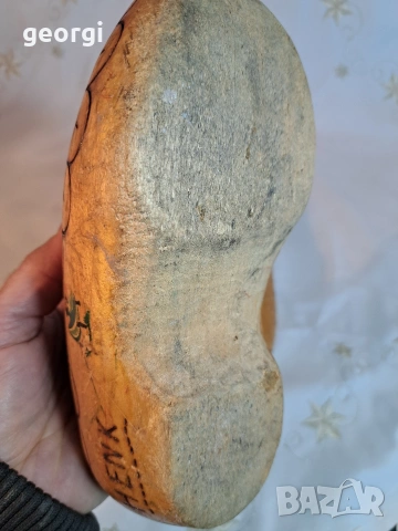 винтидж холандски дървени обувки сабо 32/2, снимка 6 - Антикварни и старинни предмети - 53081878