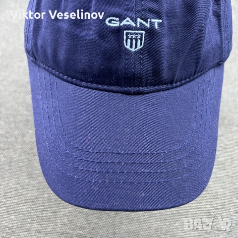 GANT USA Шапка с Козирка One Size Синя , снимка 2 - Шапки - 54294515