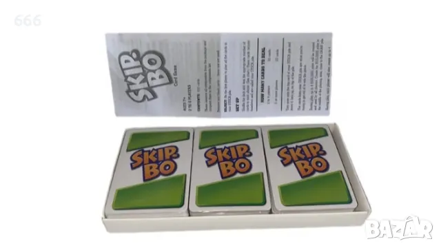 Карти за игра Skip-Bo, снимка 2 - Карти за игра - 47056723