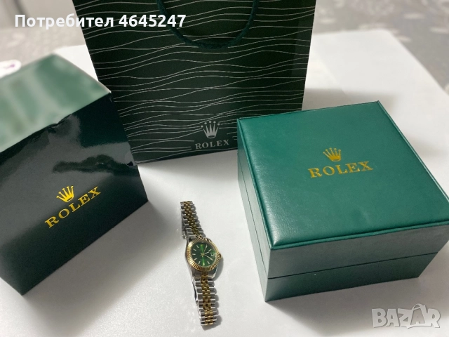 Дамски часовник Rolex, снимка 3 - Луксозни - 52466864