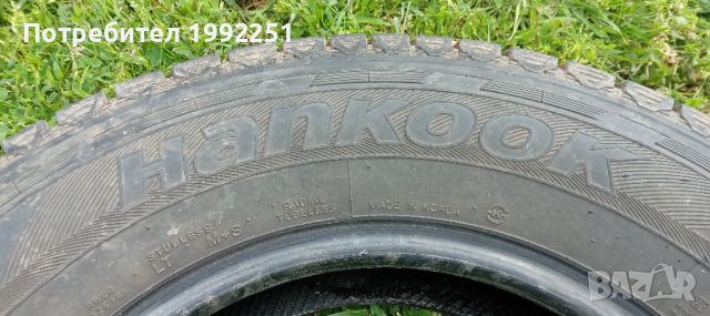 4бр зимни гуми за джип 195/80R15. Hankook RW06. DOT 2018. 6 и 6.5mm дълбочина на шарката. Цената е з, снимка 5 - Гуми и джанти - 45484238